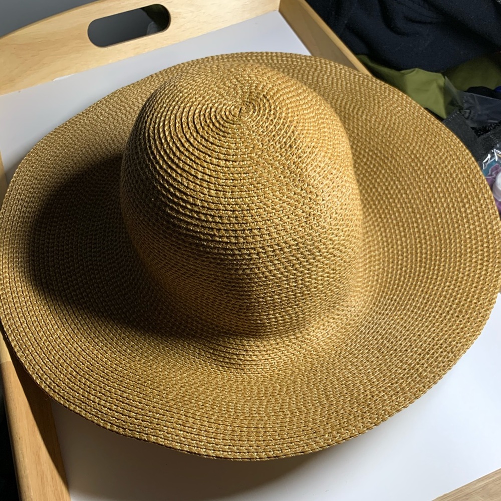 SOLD Eric Javits Hampton Straw Sun Hat UPF 50+